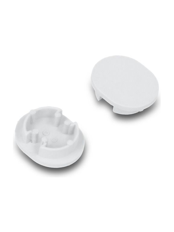 Ändlock till ARC12 DUO D - Vit - 20 st.