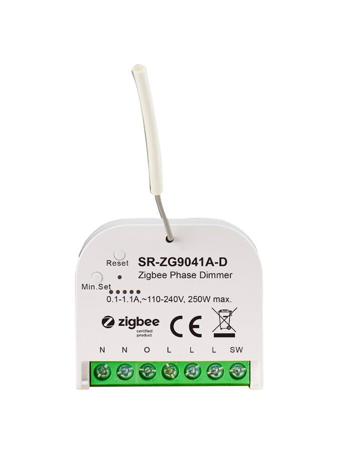 Pro ZigBee Triac-dimmer - 200W (fungerar utan nolla)