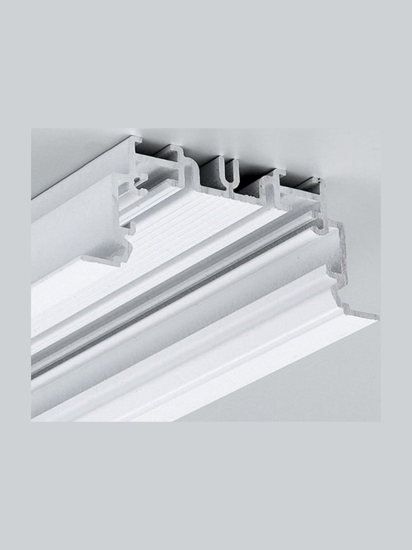 LED-profil PHIL.v2 RECESSED - 1m - Vit