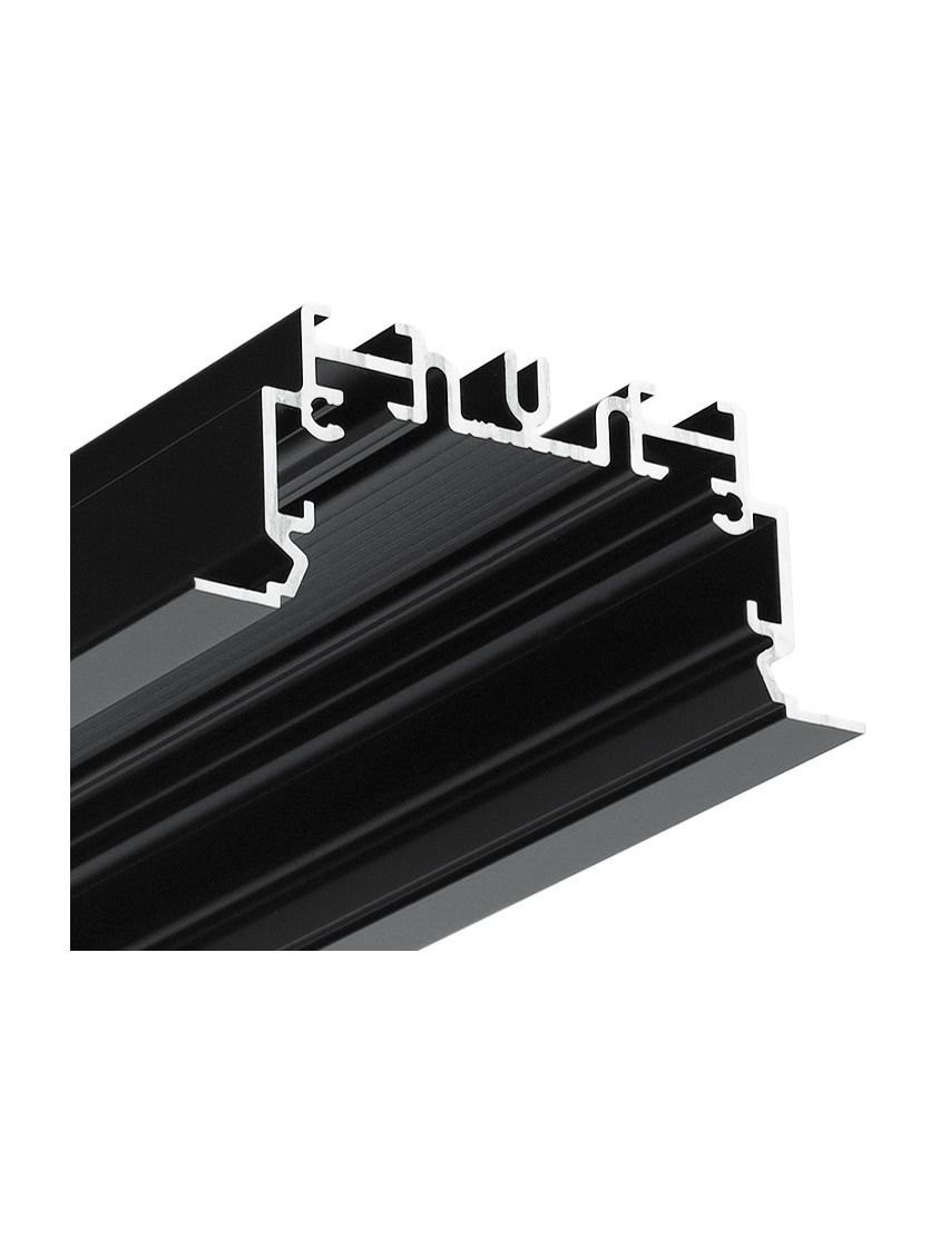 LED-profil PHIL.v2 RECESSED - 1m - Svart