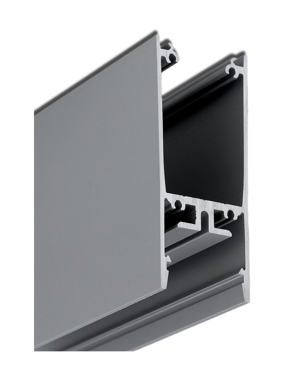 LED-profil PIXY20-02 - 1m - anodiserad