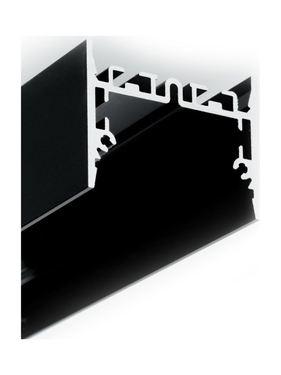 LED Profil PIXEL33-01 - 4m - Svart