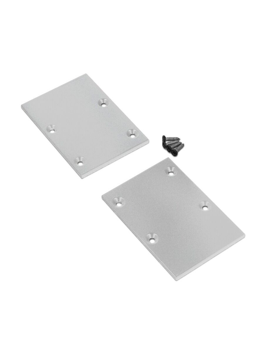 Ändlock till PIXEL33-02 - Silver - Metall - 2 st