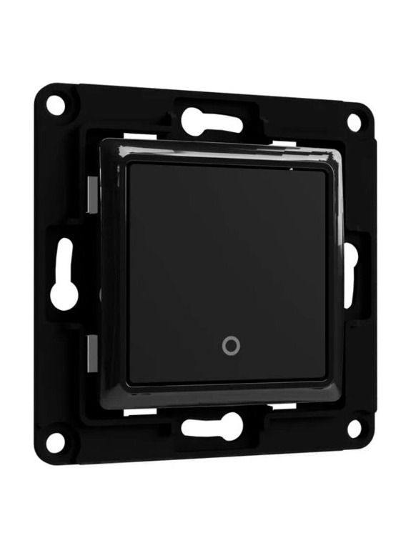 Shelly - Wall Switch 1 - Svart