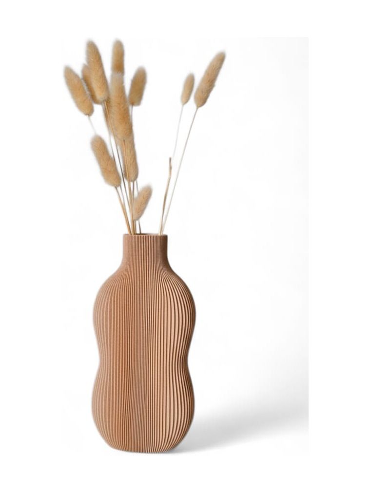 Simiu - BABBIA - Vas - 21 cm - Beige
