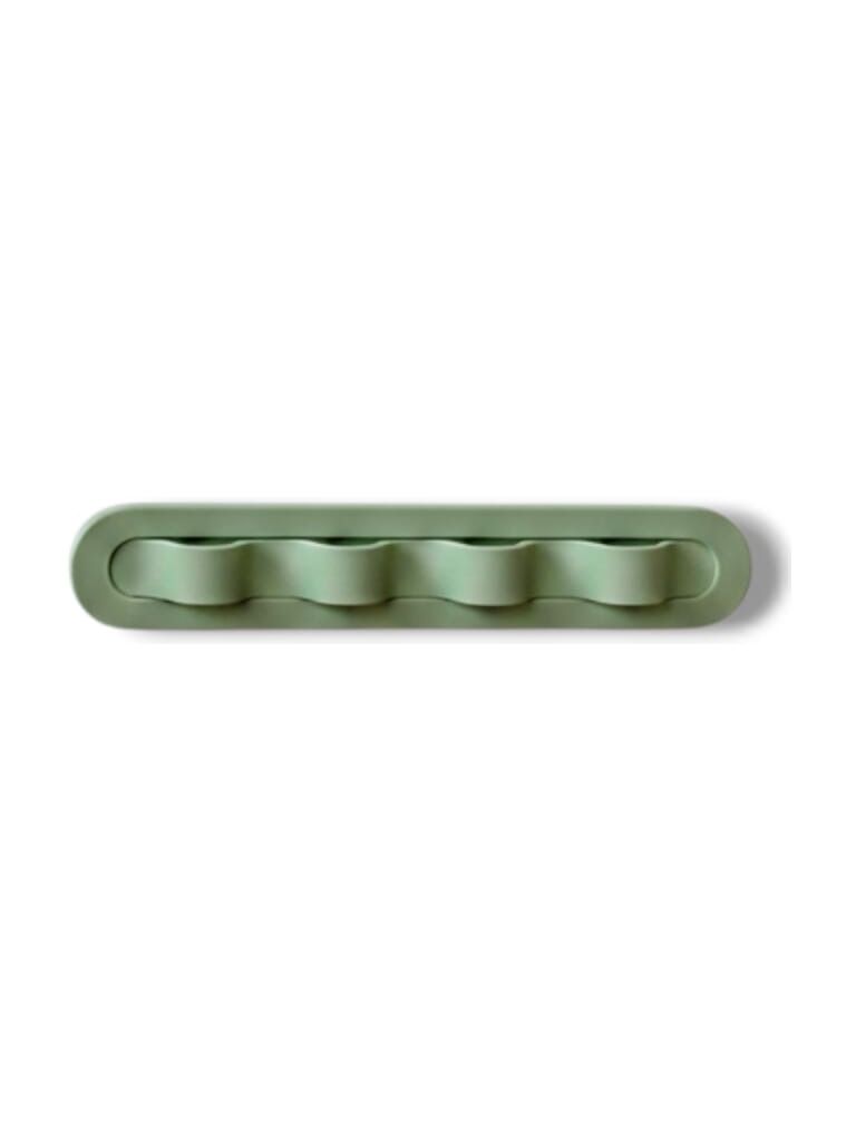 Simiu - SOLWAVE - solglasögonhållare till vägg - 1 st. - dammgrön - 24cm