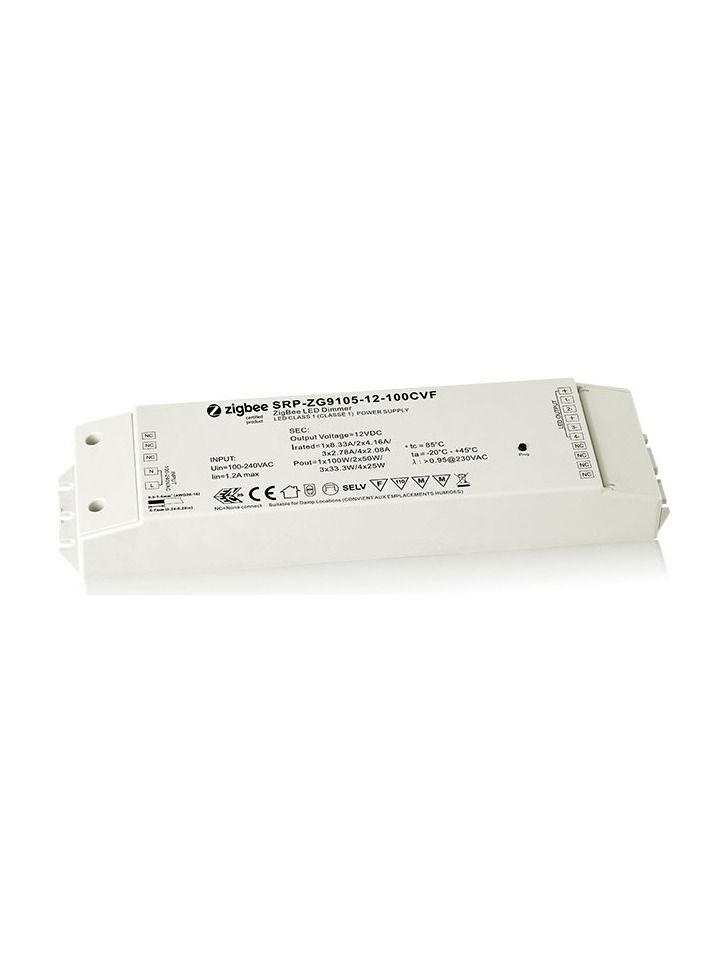 Sunricher Zigbee Driver - 12V - 100W - RGBW