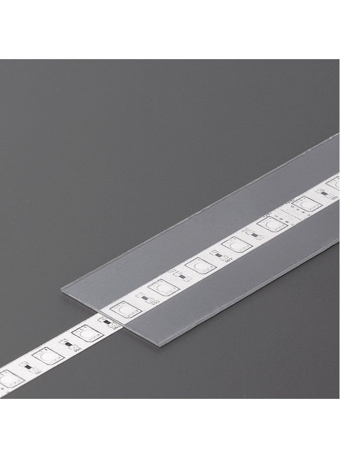 Cover till LED Profil - A9 - Slide - 1m - Transparent