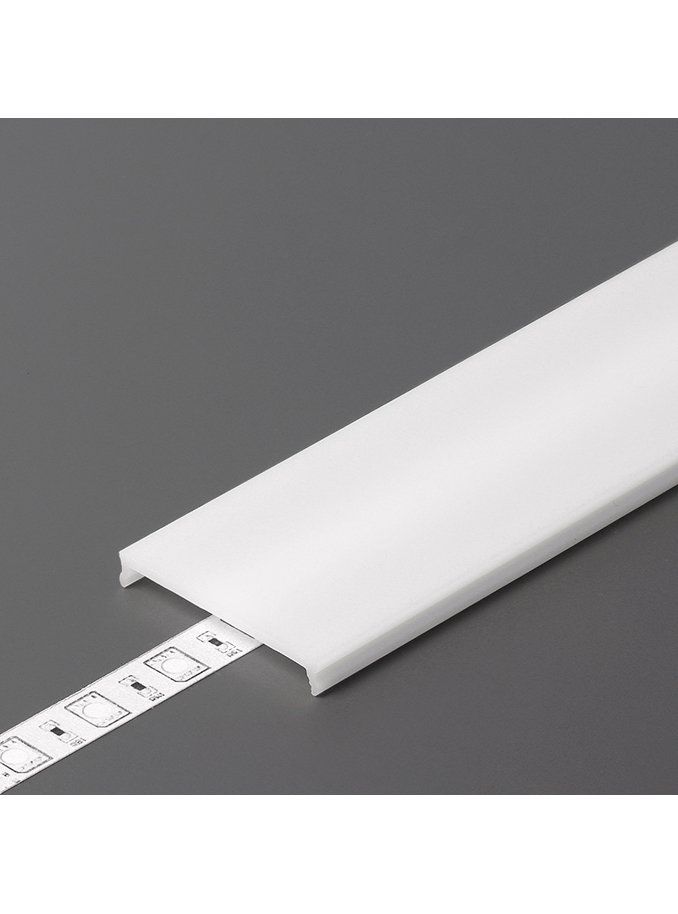 Cover till LED-profil - C9 - Click - 1m - Opal