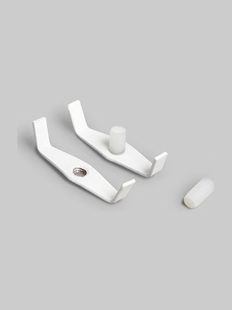 Fäste till LED-profil VARIO30-1 - Vit - 20 st