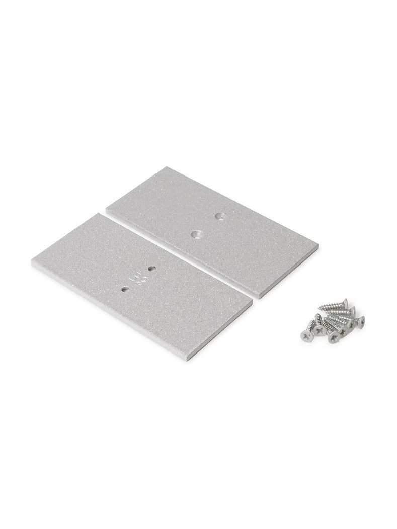 Ändstycken till VARIO30-32 - silver - metall - 2 st.