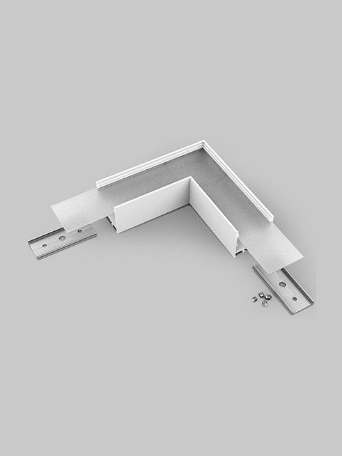 Vinkel till LED-profil VARIO30-02 - 90° - Vit