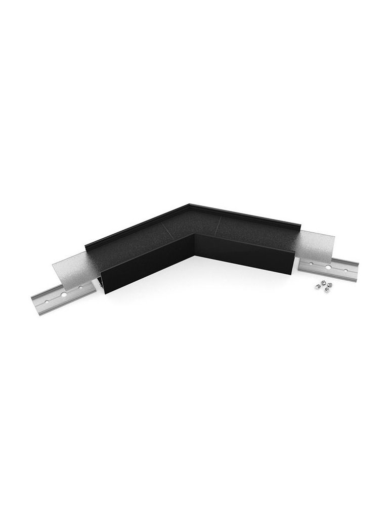 Vinkel till LED-profil VARIO30-02 - 135° - Svart