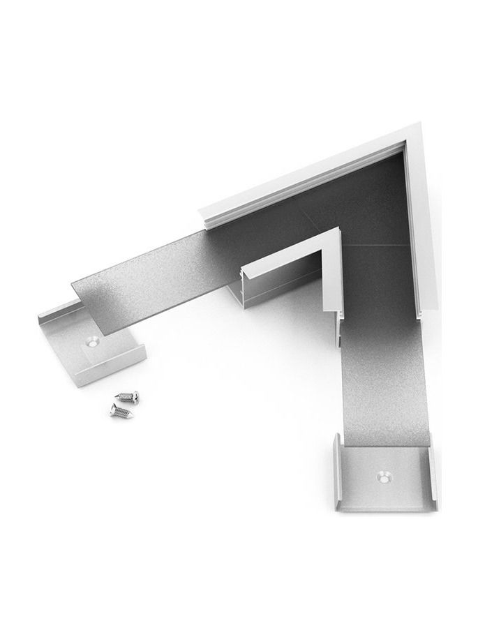 Vinkel till LED-profil VARIO30-07 - 60° - Anodiserad