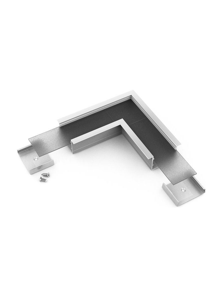 Vinkel till LED-profil VARIO30-07 - 90° - Anodiserad