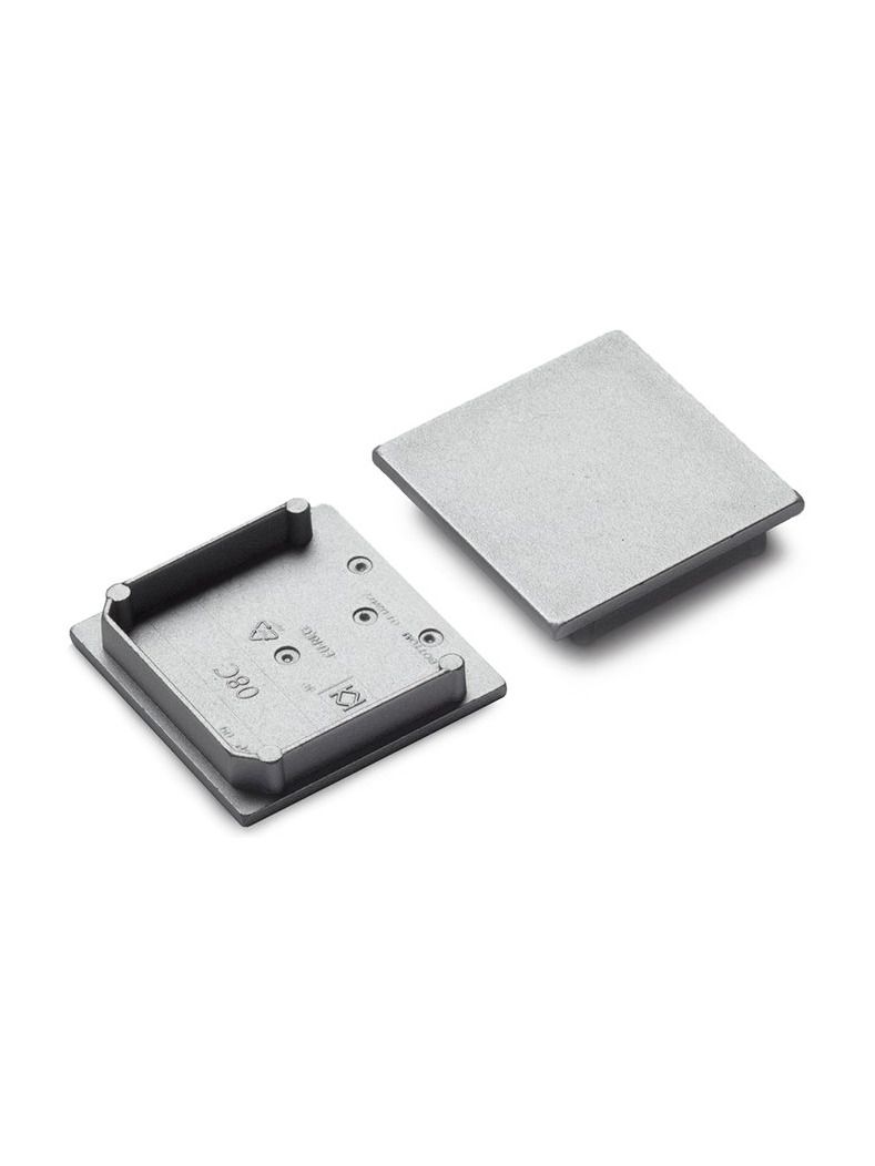 Ändlock till VARIO30-08C - Silver - 20 st.