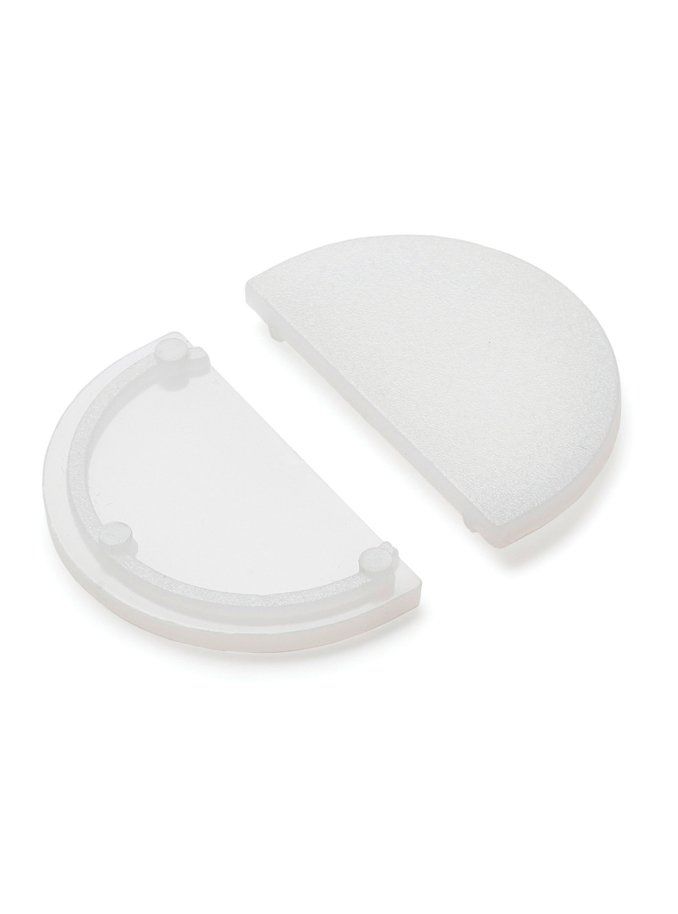 Ändlock till D9 - opal - 20 st