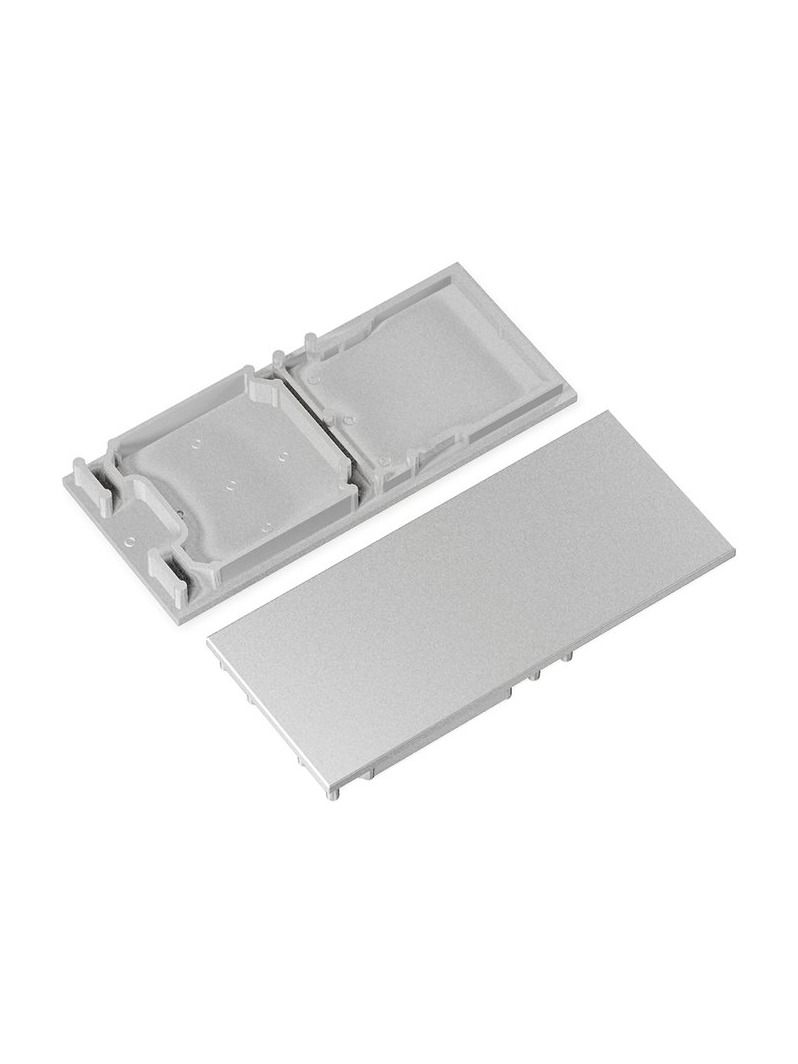 Ändstycken till COMBO30-01A-E9 - Silver - 20 st