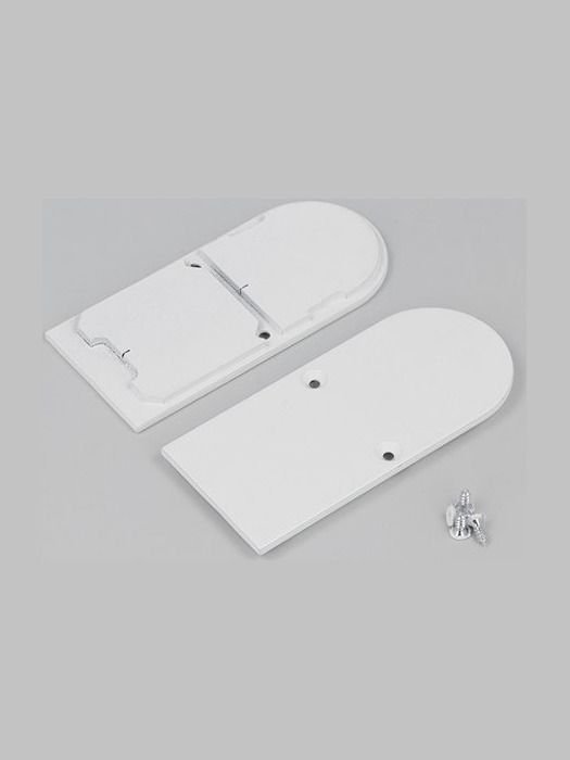 Ändlock till COMBO30-01A-D9 - Vit - Metall - 2 st