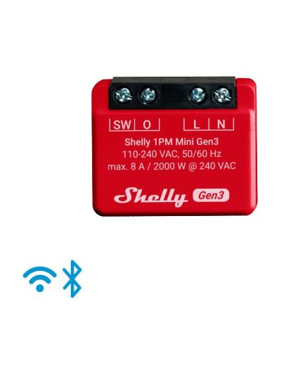 Shelly - Plus 1PM Mini (Gen3)
