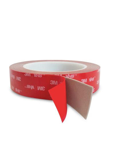 3M VHB dubbelhäftande tejp - 25 mm bred - 5 m rulle