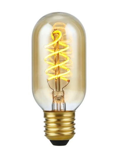 E27 - SPL FleX Double Helix - Amber - 300lm - 2000K - CRI 90 - Dimbar