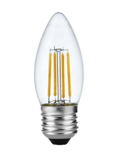 E27 - SPL Candle - Klar - 320lm - 2500K - CRI 93 - Dimbar