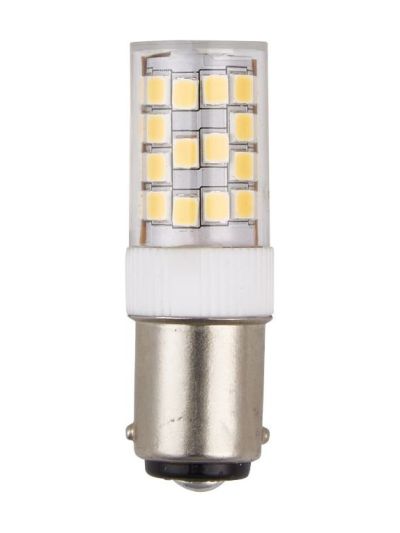 Ba15d - SPL Tubular Compact - Klar - 390lm - 3000K - CRI 80 - Triac dimbar