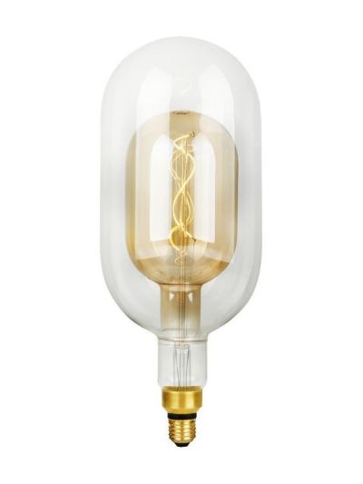 E27 - SPL Double Bulb - Amber - Ø:150mm - 470lm - 2200K - CRI 90 - Dimbar