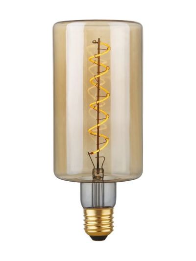 E27 - SPL Flex Bottle - Amber - Ø:90mm - 240lm - 2200K - CRI 90 - Dimbar