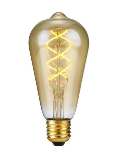 E27 - SPL Flex 3 Step - Amber - Ø:64mm - 460lm - 2200K - CRI 80 - Dimbar
