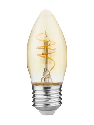 E27 - SPL Slim Flex - Amber - Ø:35mm - 470lm - 2200K - CRI 90 - Dimbar