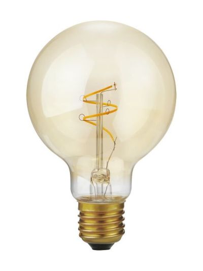 E27 - SPL Slim Flex - Amber - Ø:80mm - 250lm - 2200K - CRI 90 - Dimbar