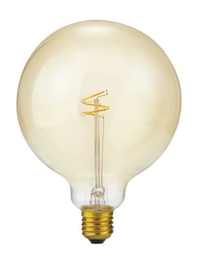 E27 - SPL Slim Flex - Amber - Ø:125mm - 250lm - 2200K - CRI 90 - Dimbar