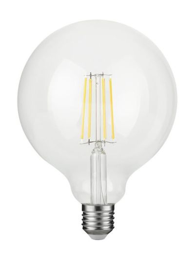 E27 - SPL Premium Globe - Klar - Ø:125mm - 470lm - 2500K - CRI 90 - Dimbar