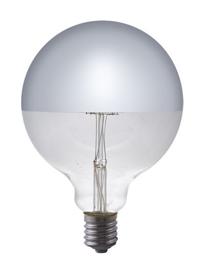 E27 - SPL Globe Topspegel - Klar - Ø:125mm - 350lm - 2500K - CRI 80 - Dimbar