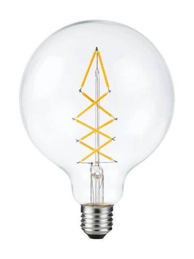 E27 - SPL Premium Globe Special - Klar - Ø:125mm - 500lm - 2200K - CRI 93 - Dimbar
