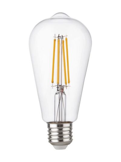 E27 - SPL Rustika - Klar - Ø:64mm - 470lm - 2500K - CRI 90 - Dimbar