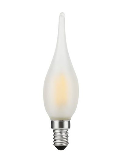 E10 - SPL Mini Tip Candle - Frostad - Ø:23mm - 90lm - 2700K - CRI 90 - Ej dimbar
