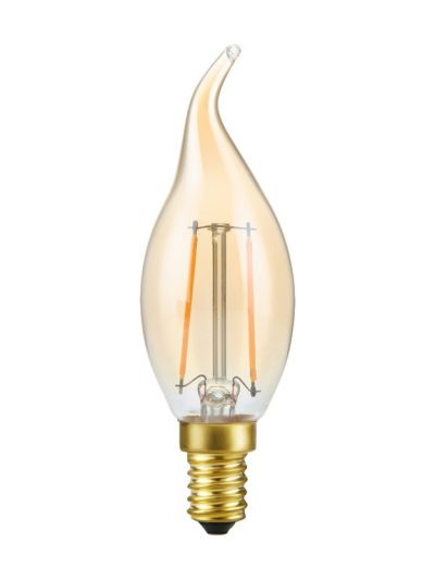 E14 - SPL Tip Candle - Amber - Ø:35mm - 250lm - 2200K - CRI 90 - Dimbar