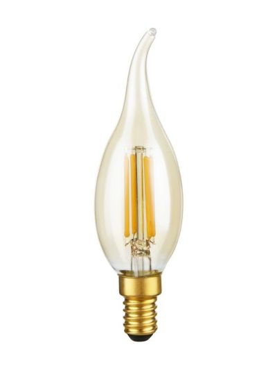 E14 - SPL Tip Candle - Amber - Ø:35mm - 300lm - 2200K - CRI 90 - Dimbar