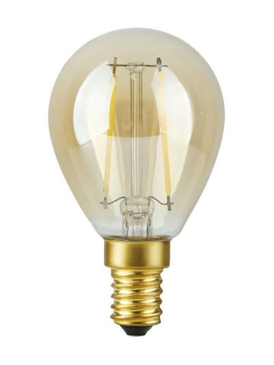 E14 - SPL Ball E14 - Amber - Ø:45mm - 250lm - 2200K - CRI 90 - Dimbar