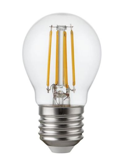 E27 - SPL Ball E27 - klar - Ø:45mm - 470lm - 2500K - CRI 90 - dimbar