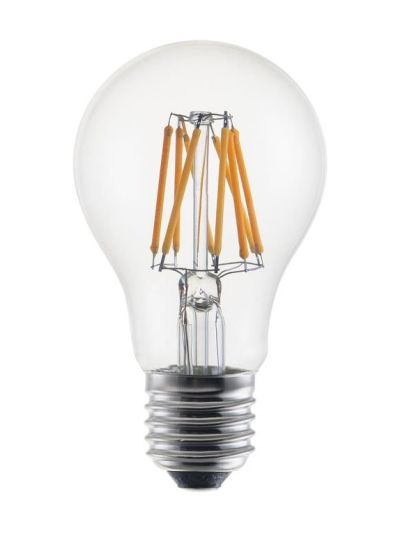 E27 - SPL Dim To Warm Fila - Klar - Ø:60mm - 600lm - 2200K-2700K - CRI 90 - Dimbar