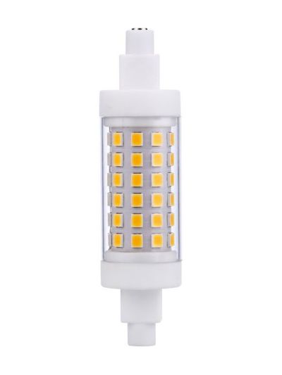 R7s - SPL Round - Klar - Ø:20mm - 470lm - 3000K - CRI 80 - Dimbar