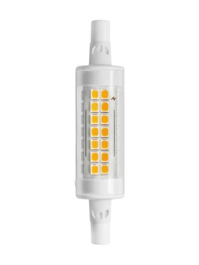 R7s - SPL Round - klar - Ø:18mm - 1000lm - 3000K - CRI 80 - ej dimbar