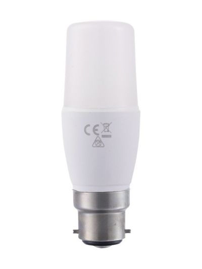 Ba22d - SPL Tubular VR 95-265V - opal - Ø:41mm - 810lm - 3000K - CRI 82 - ej dimbar