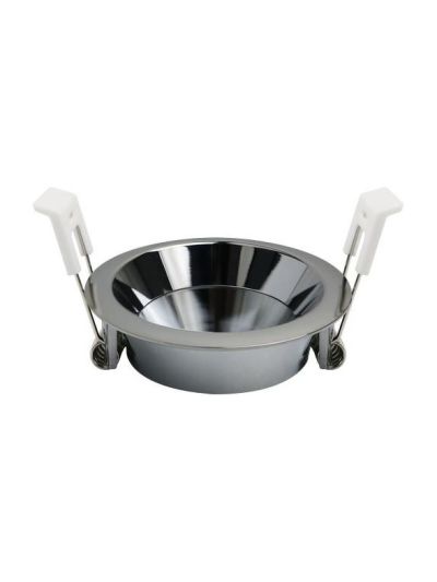 SPL - Deep-Deco Downlight Ring Spot - Vinkelbar - Ø:75mm - Krom