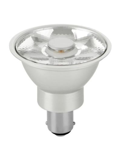 Ba15d - SPL Spot Ba15d - 10° - Klar - Ø:56mm - 400lm - 2700K - CRI 92 - Dimbar