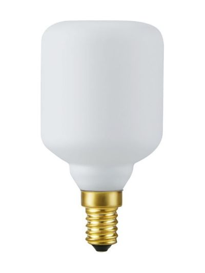 E14 - SPL Cylinder Matt White - Frostad - Ø:50mm - 280lm - 2500K - CRI 90 - Dimbar